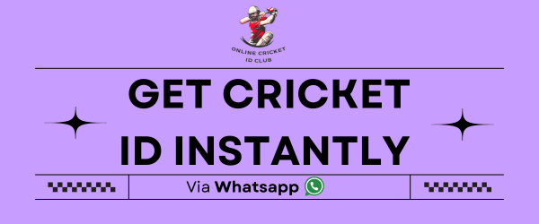 Online Cricket ID WhatsApp number
