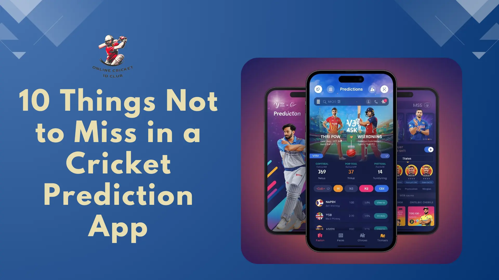cricket prediction app